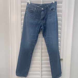 AG Prima Cigarette Jeans Size 28R Dark Wash Stretch Denim Wear/Altered